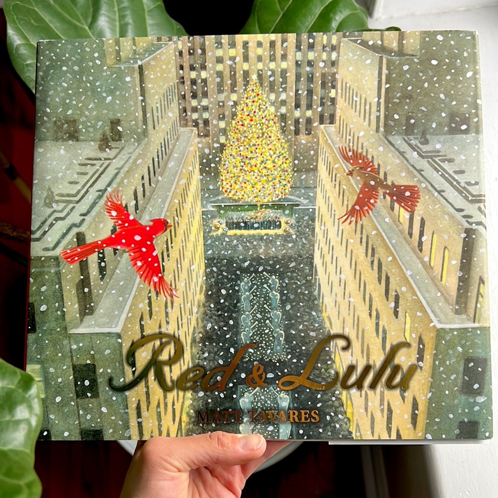 $5 NYC Christmas book, Red & Lulu